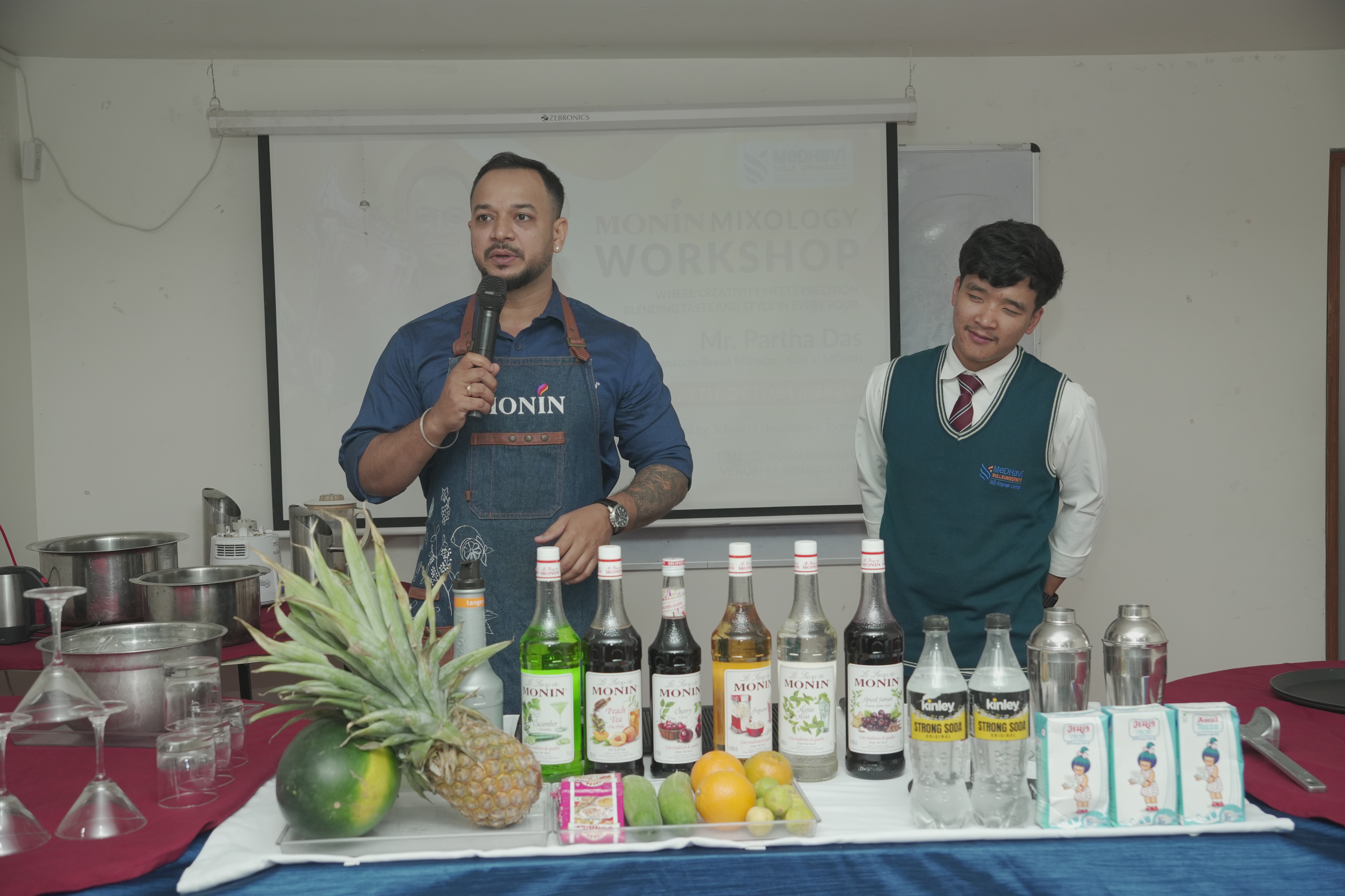 Monin Mixology Workshop