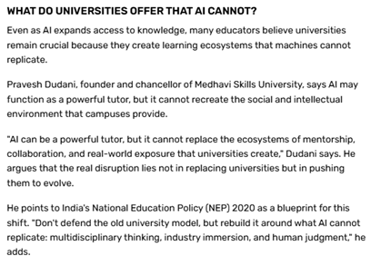 Pravesh sir quoted in India Today
