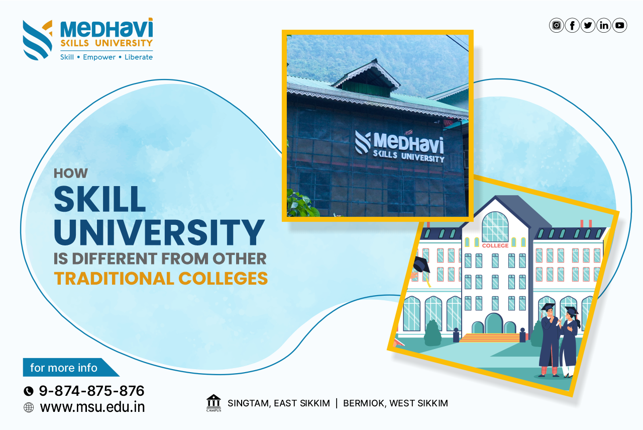 How Skill University is Different from Other Traditional Colleges/Universities?