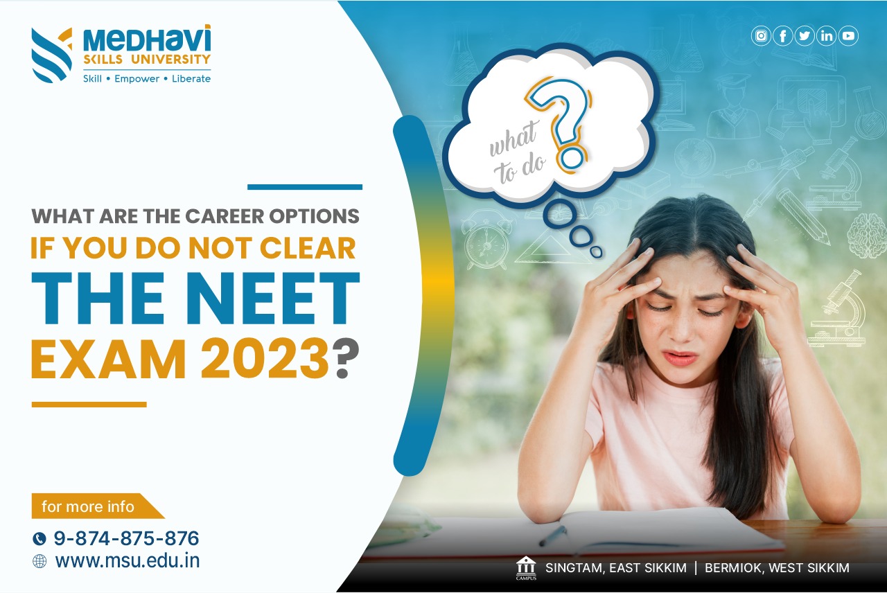 What are the Career Options if you Do Not Clear the NEET Exam 2023?