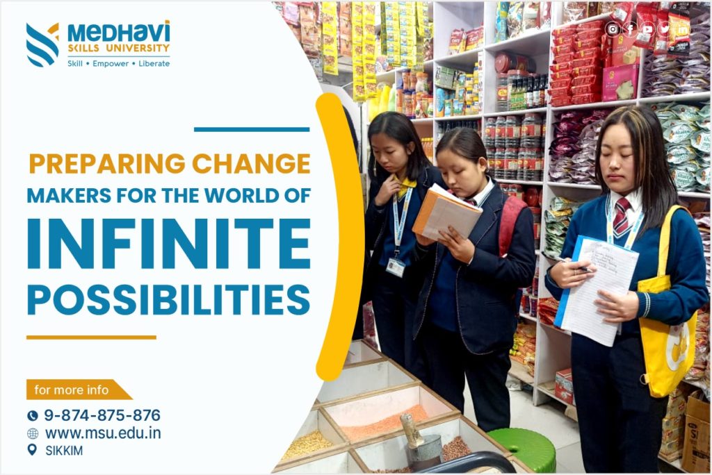 BEYOND THE DEGREE:  PREPARING CHANGE-MAKERS FOR THE WORLD OF INFINITE POSSIBILITIES.