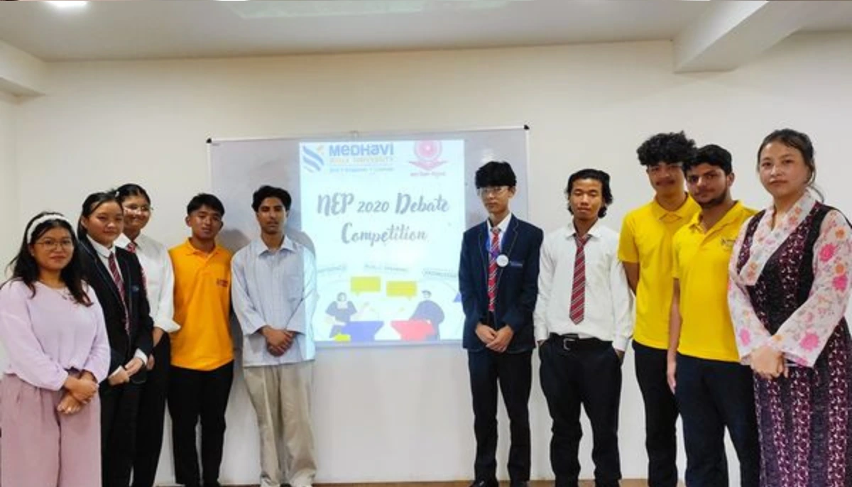 Voice of Change: NEP 2020 Debate Competition at the Bermiok Campus