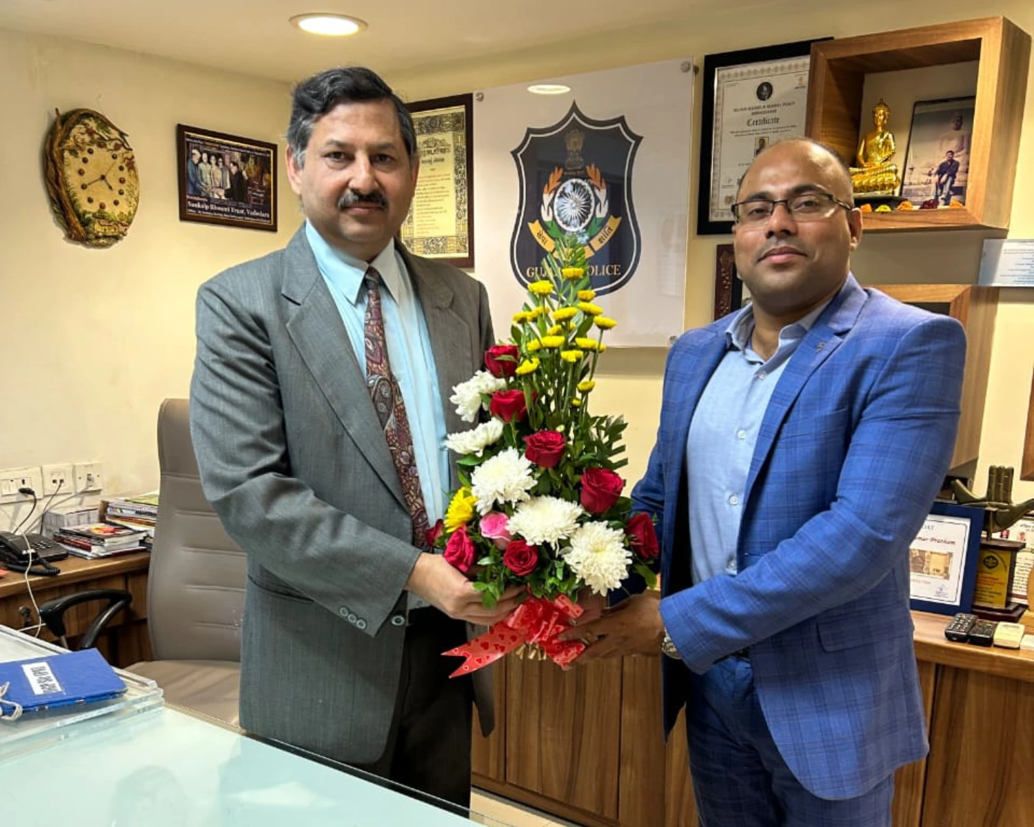 Strategic discussion with DGP Gujarat, Shri Anil Pratham (IPS)