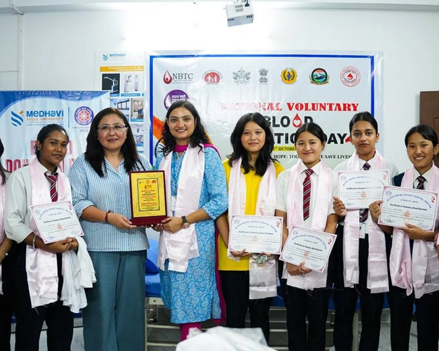 Nutrition Month and Blood Donation Camp 2025
