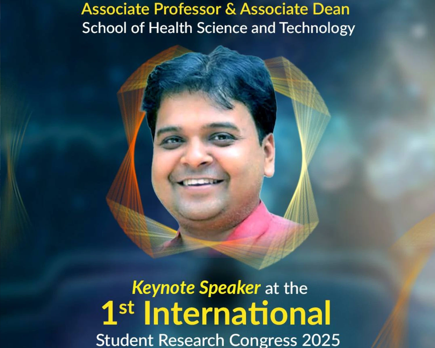 Keynote Speaker at the 1st International Student Research Congress 2025