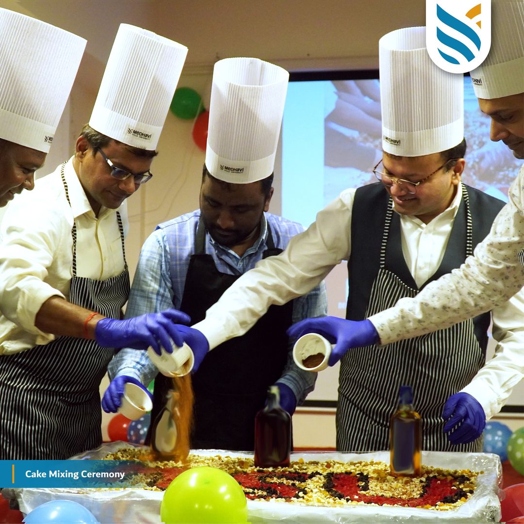 Mixing Ceremony at MSU Sikkim: A Joyous Celebration Filled with Sweet Delights.