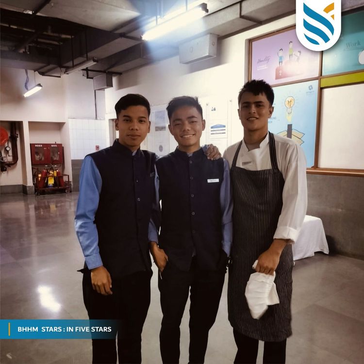 Our students at the five-star Hyatt Regency, Kolkata 