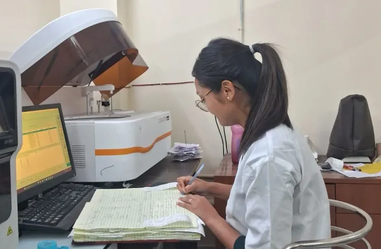 Pranita Pradhan for On-the-Job Learning at CRH Manipal, Gangtok