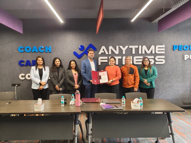 MoU Signed with Anytime Fitness
