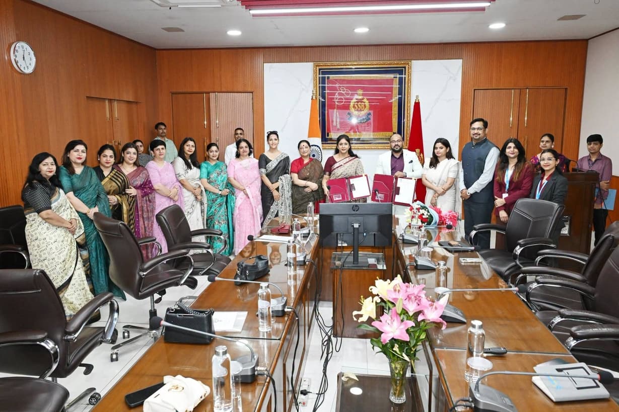 Medhavi Skills University Partners with SWWA to Empower SSB Families
