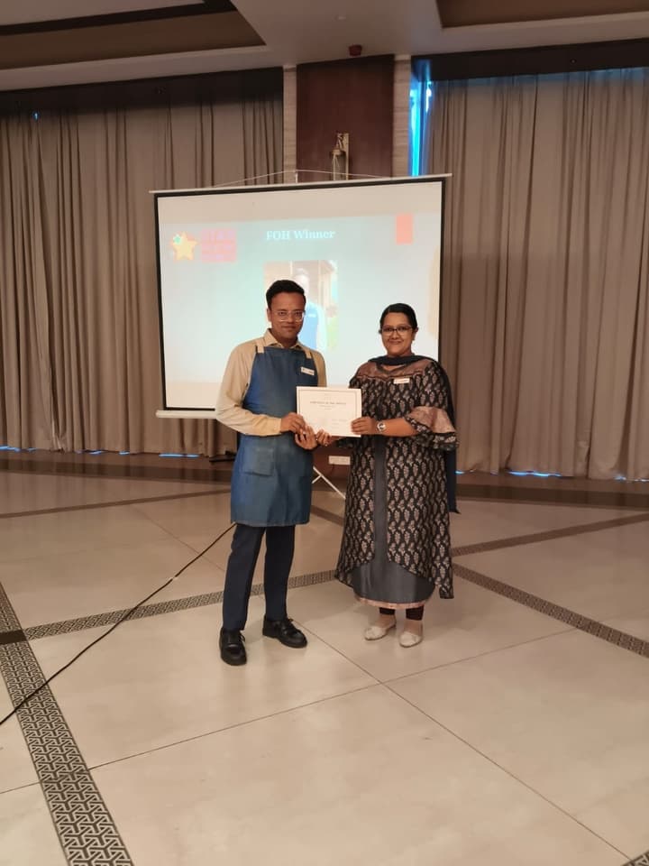 Student Excellence in Hospitality Recognised at The Fern, Lonavala