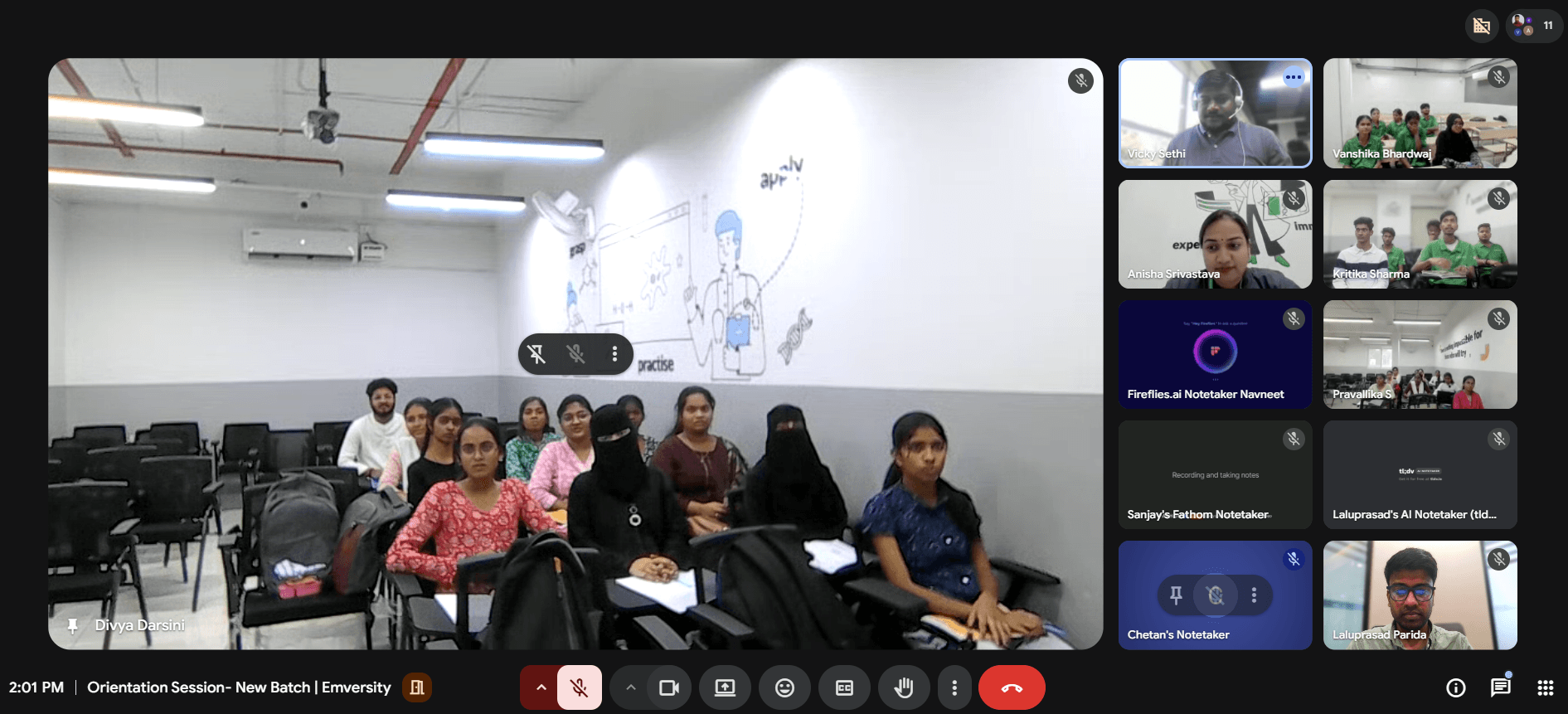 Emversity Student Orientation Session for January 2026 Intake