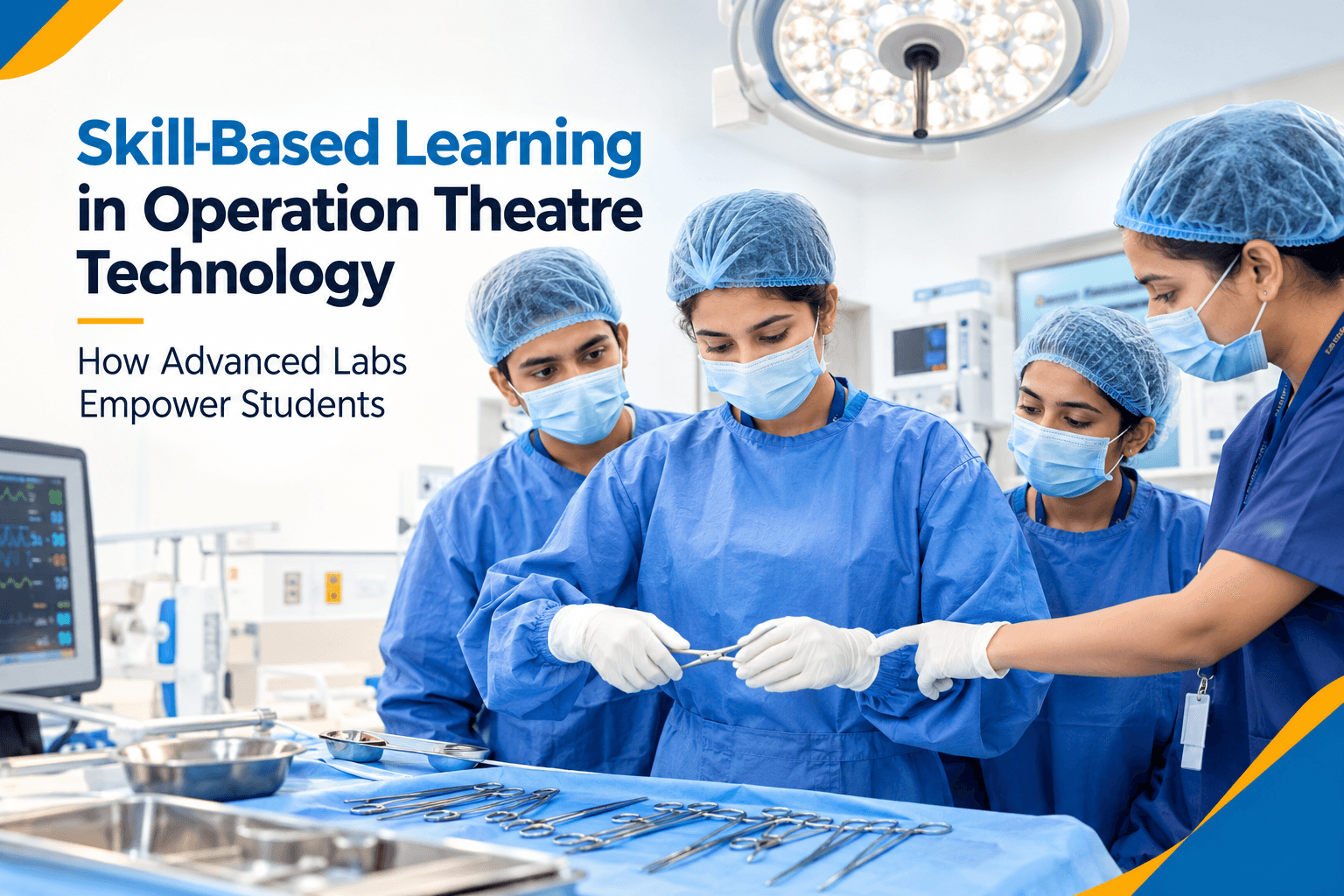 Skill-Based Learning in Operation Theatre Technology: How Advanced Labs Empower Students