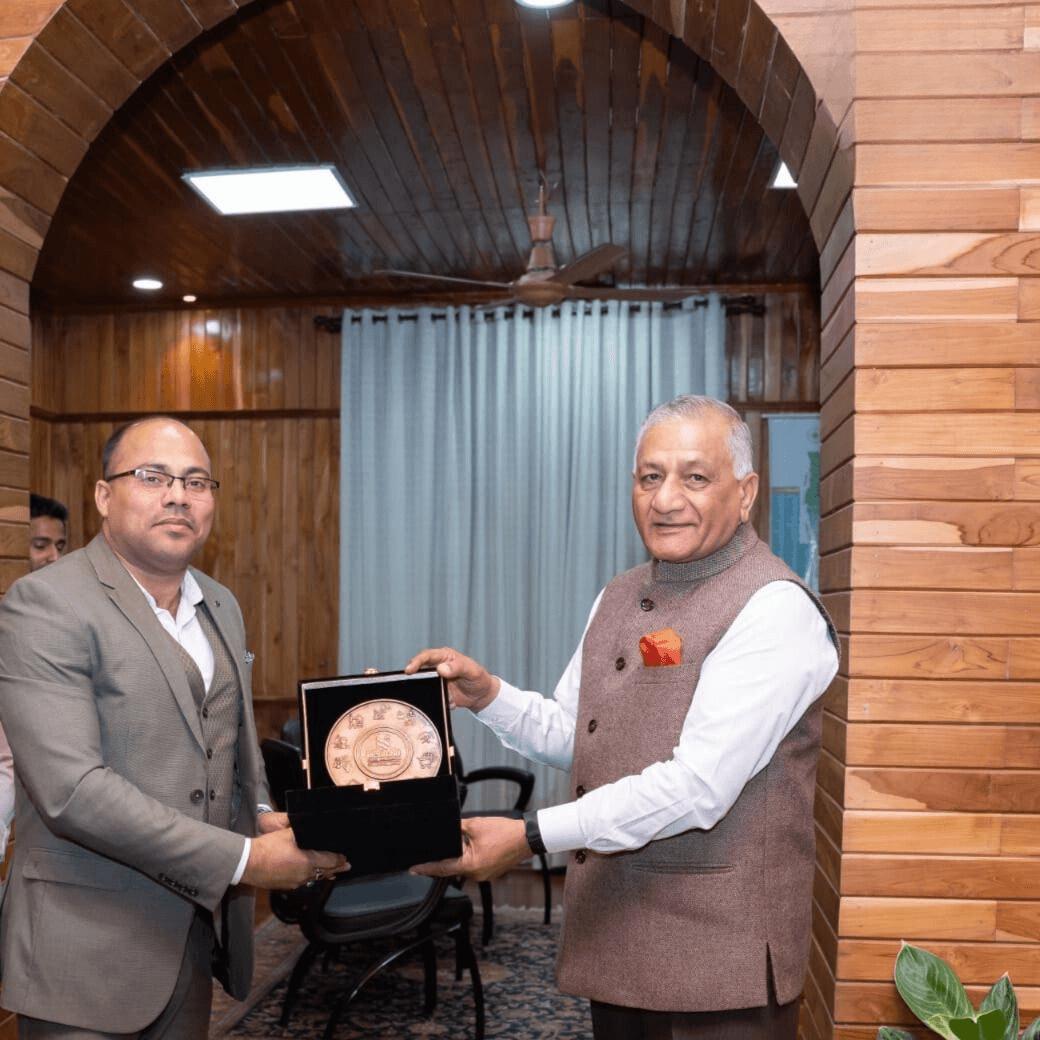Shri Kuldip Sarma Meets Hon’ble Governor of Mizoram to Discuss Skill Development