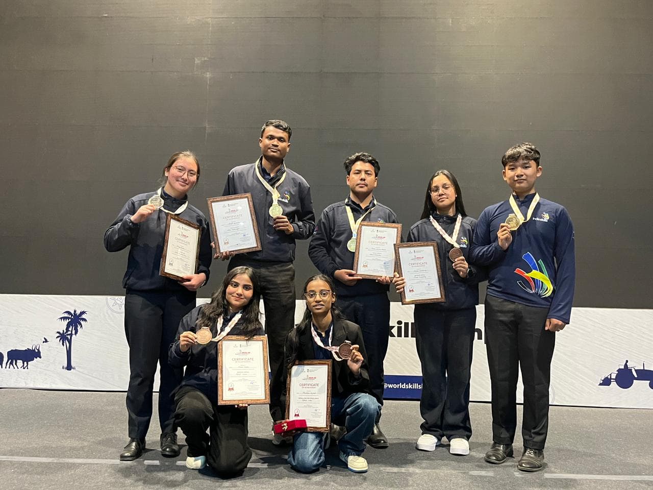 MSU Students Bring Home Medals at India Skills Competition 2025