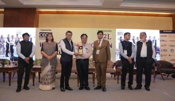 Best University in India for Industry Interface 2025'by CEGR