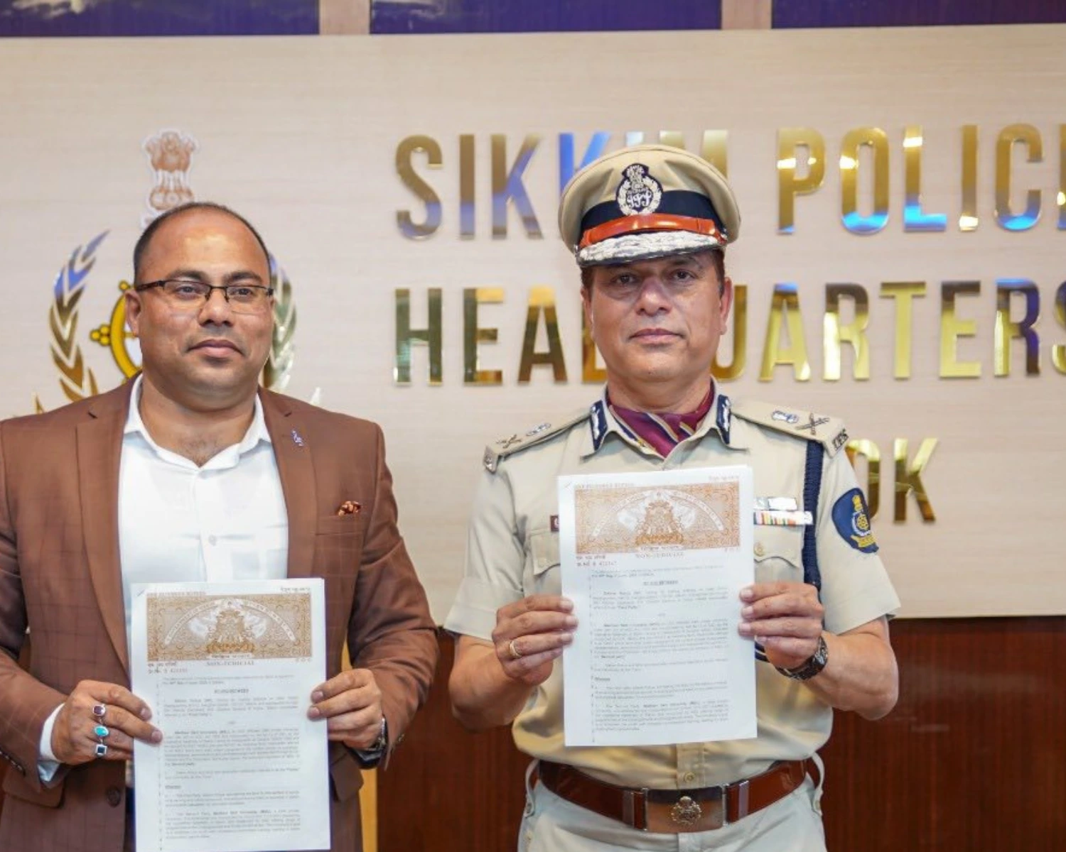 MoU with Sikkim Police