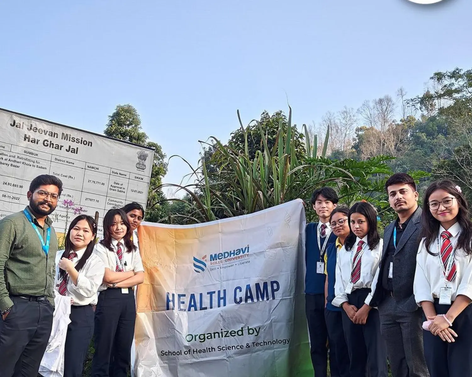 Eye Screening Camp at Sadam Senior Secondary School, Namchi