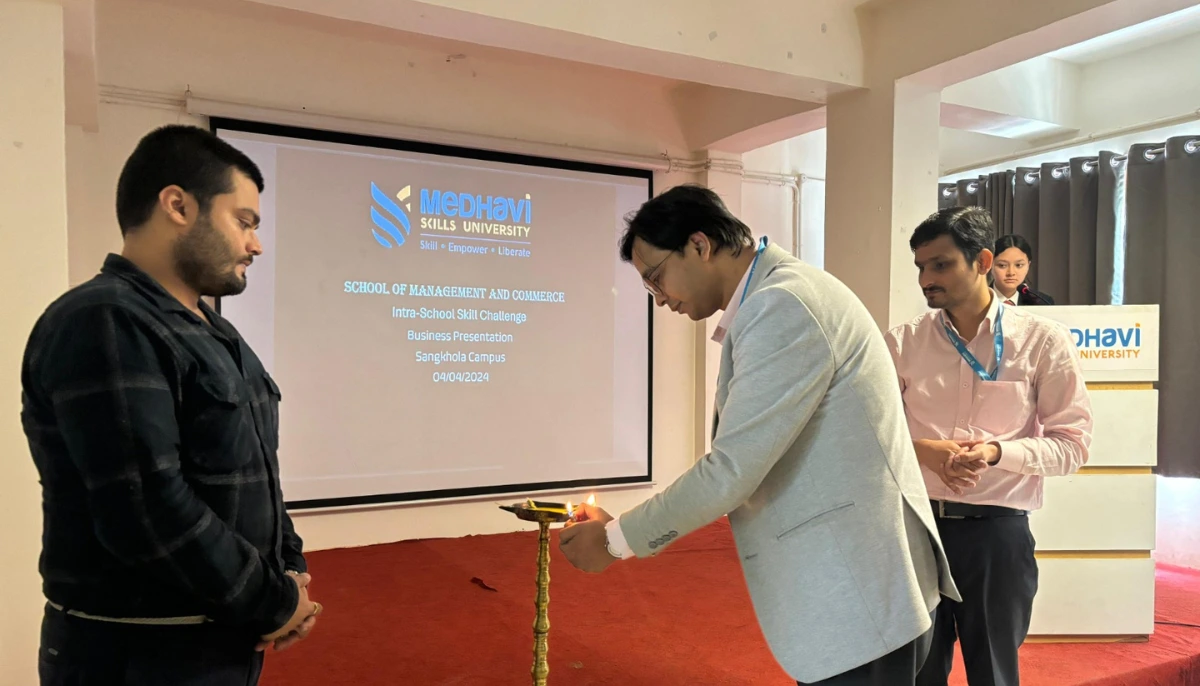 Intra School Skill challenge on business presentation