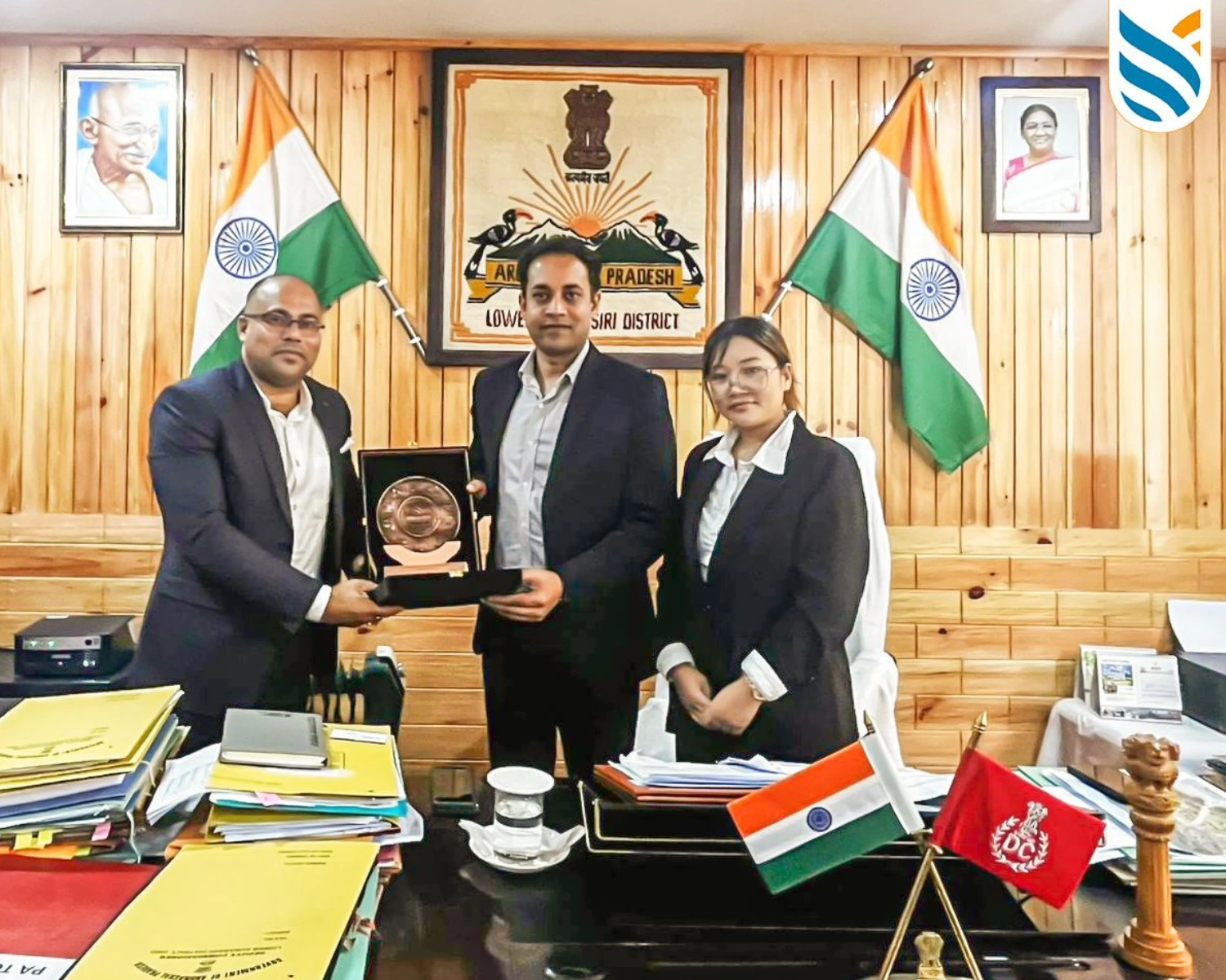 Strategic Discussion with Shri Vivek HP, IAS, Deputy Commissioner of Lower Subansiri, Ziro