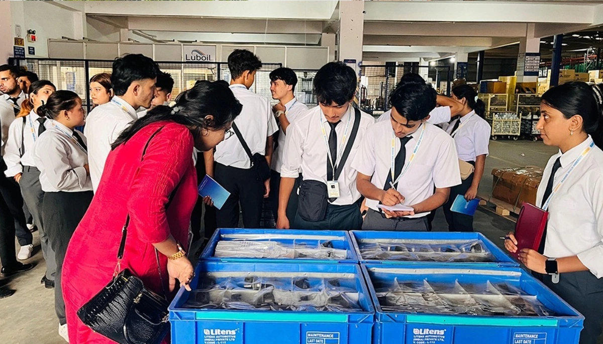 Luxury Connect Business School (LCBS) and Om Logistics Corporate Visit