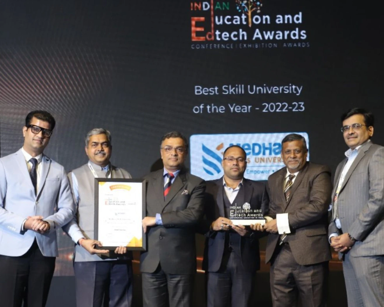“Best Skills University 2022–23” at the Indian Education and EdTech Awards