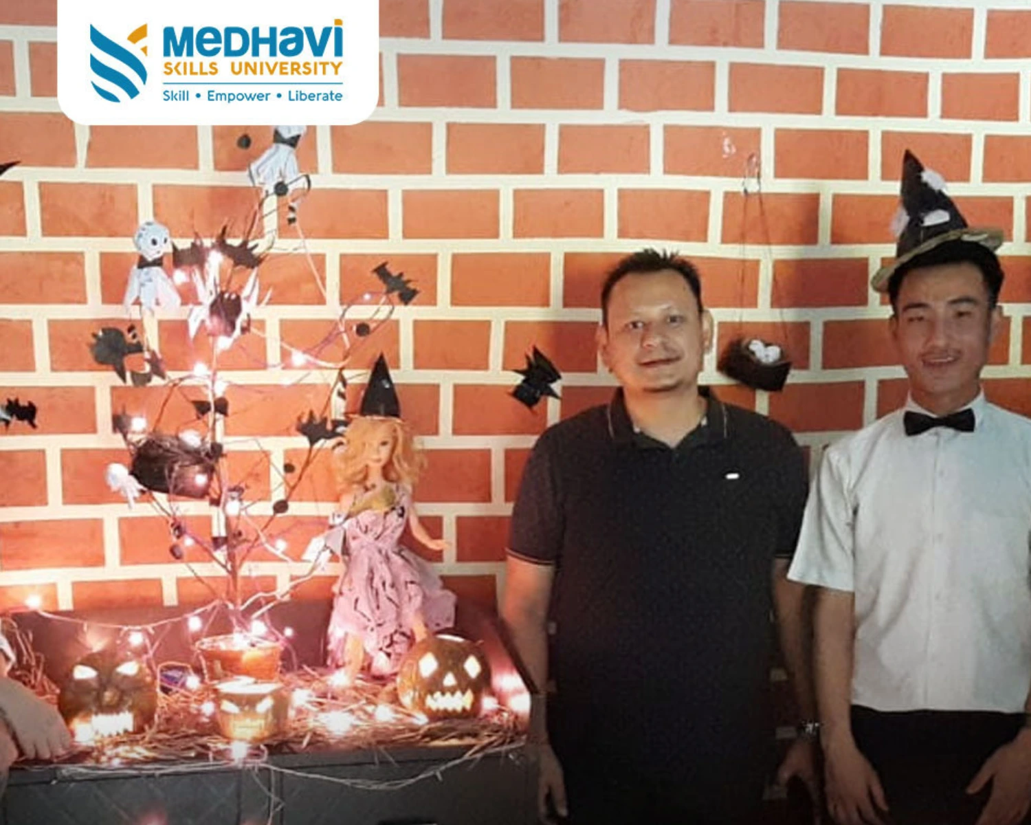 Med Spice Café Gets a Spooky Makeover with Halloween Theme Setup