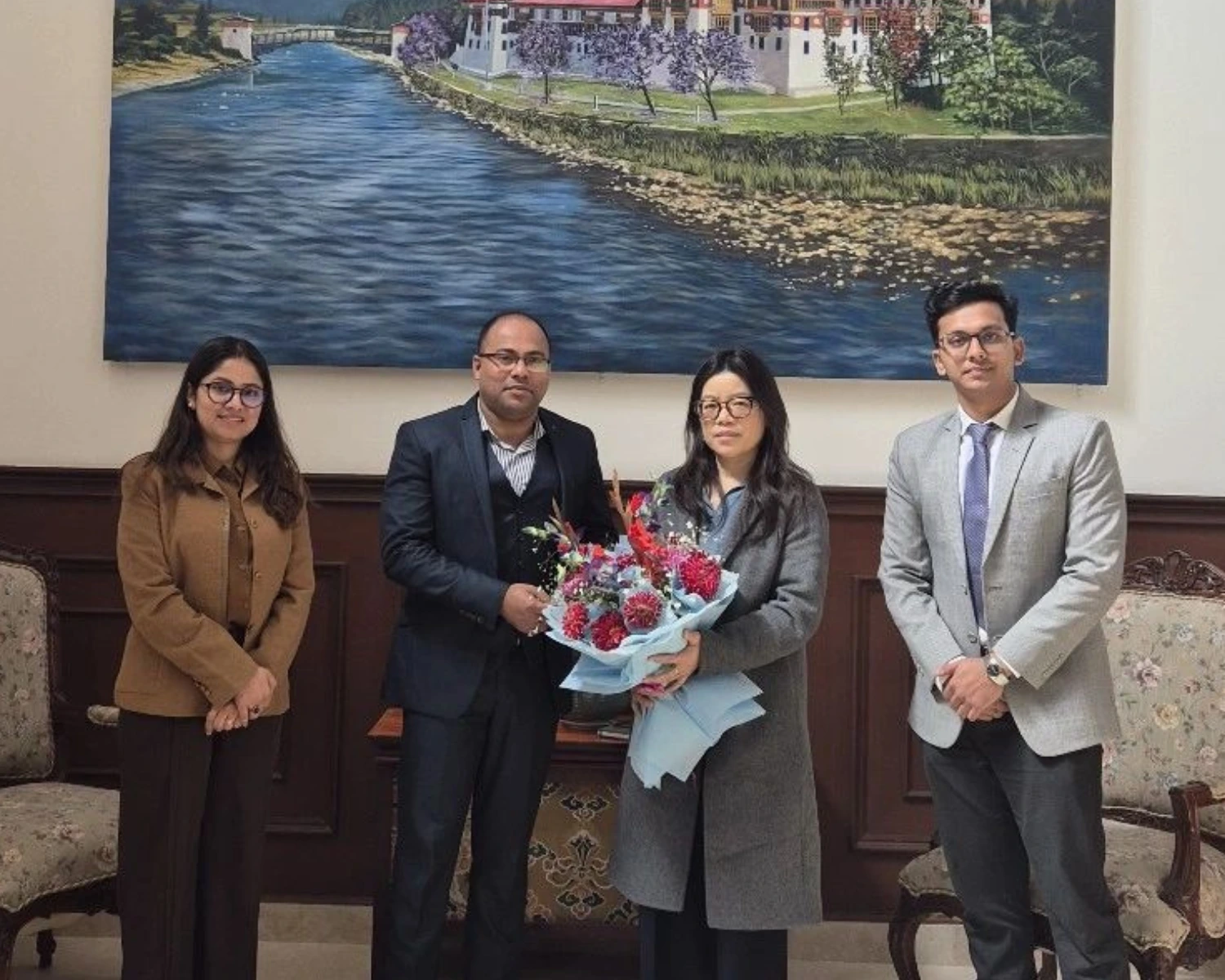 Discussion with H.E. Tashi Peldon