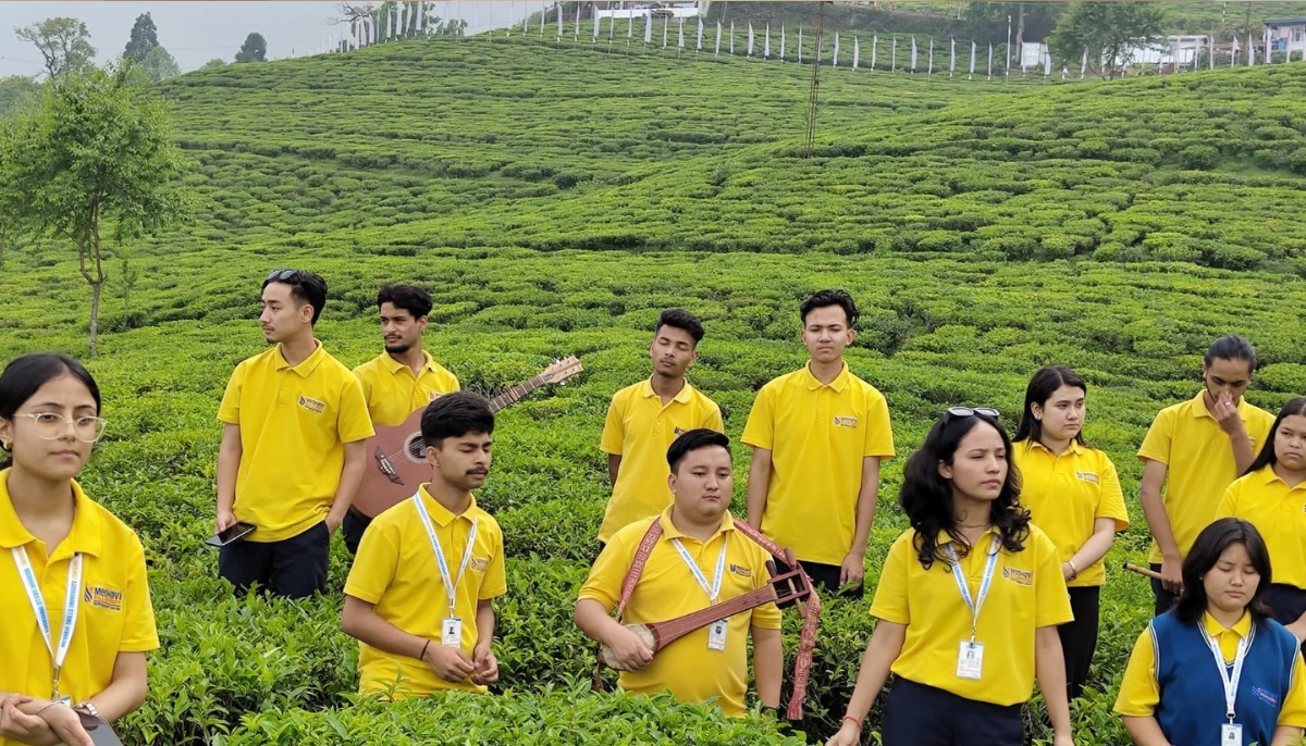 Temi Tea Estate Corporate Visit
