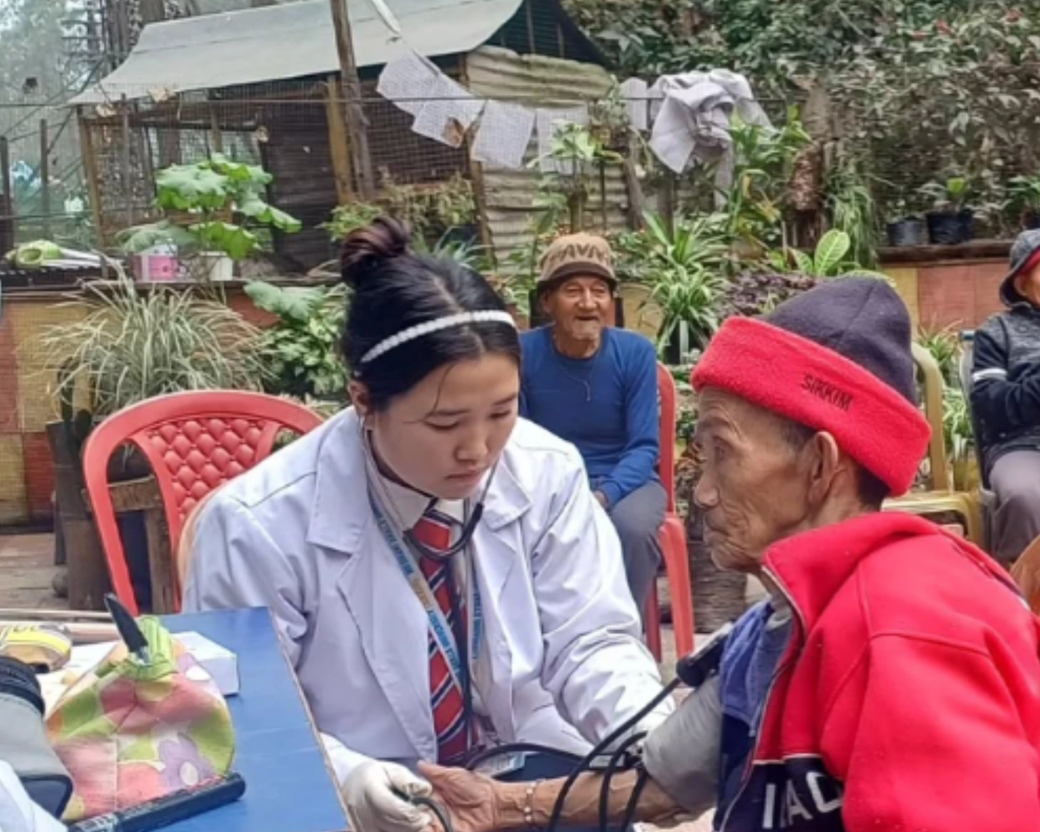 Health Camp at Jalipool Old Age Home