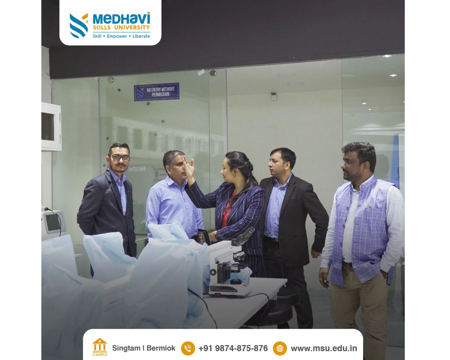 Human Resource Development Department (HRDD) Visit at MSU Campus