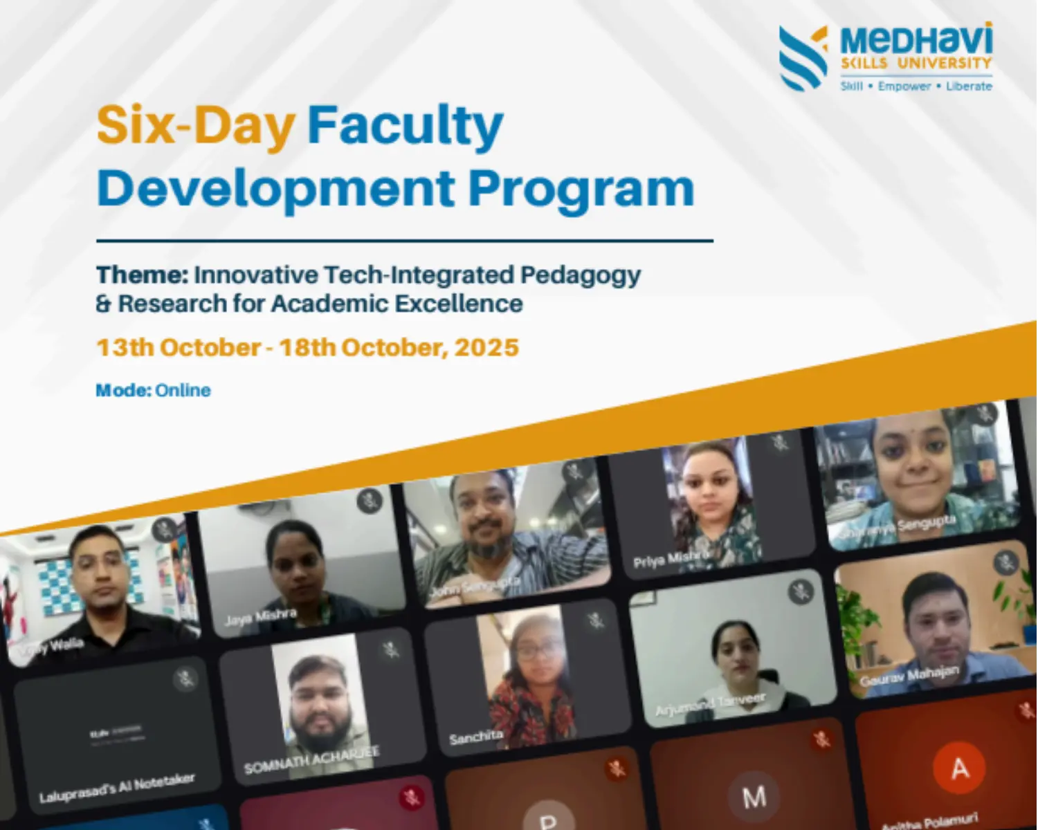 Faculty Development Program (FDP)