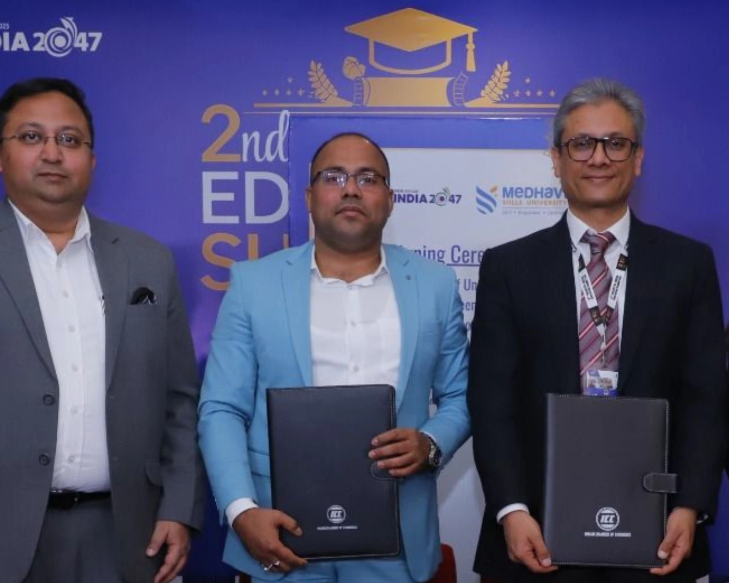 Medhavi Skills University Signs MoU with Indian Chamber of Commerce