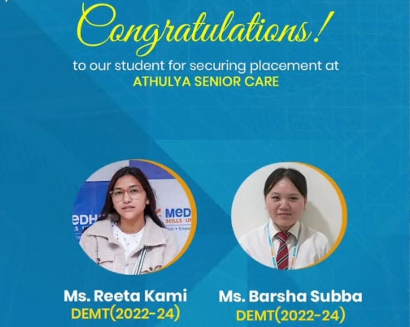 Student's placement