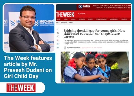 Empowering the Girl Child: Pravesh Dudani Featured in The Week