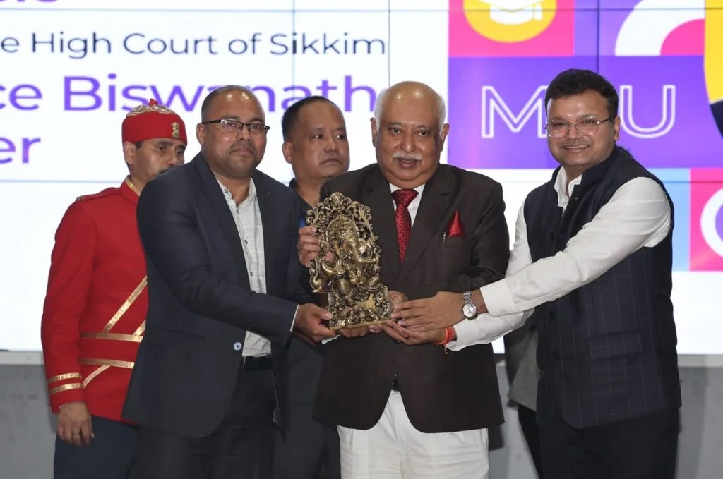 The Hon’ble Chief Justice High Court of Sikkim Inaugurates Medhavi Skills University’s Orientation Programme (Prarambh) for their 2024 Intake