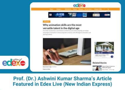Prof. (Dr.) Ashwini Kumar Sharma’s Article Featured in Edex Live (New Indian Express)
