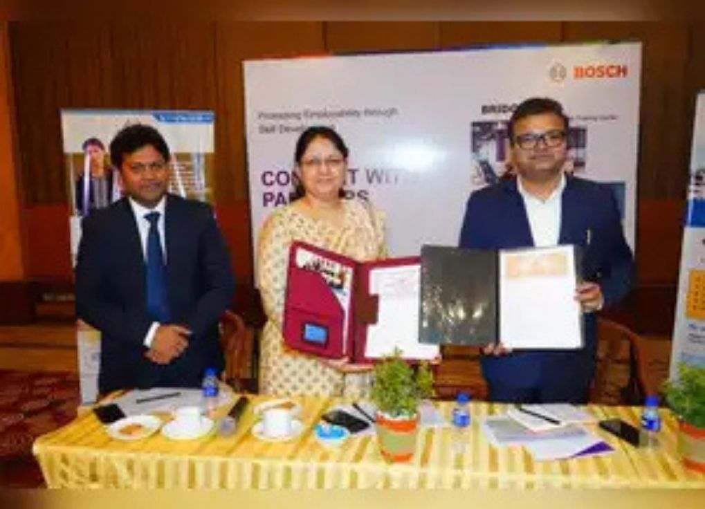 BOSCH India Foundation, Medhavi Group sign MoU to collaborate on advancing skill development initiatives