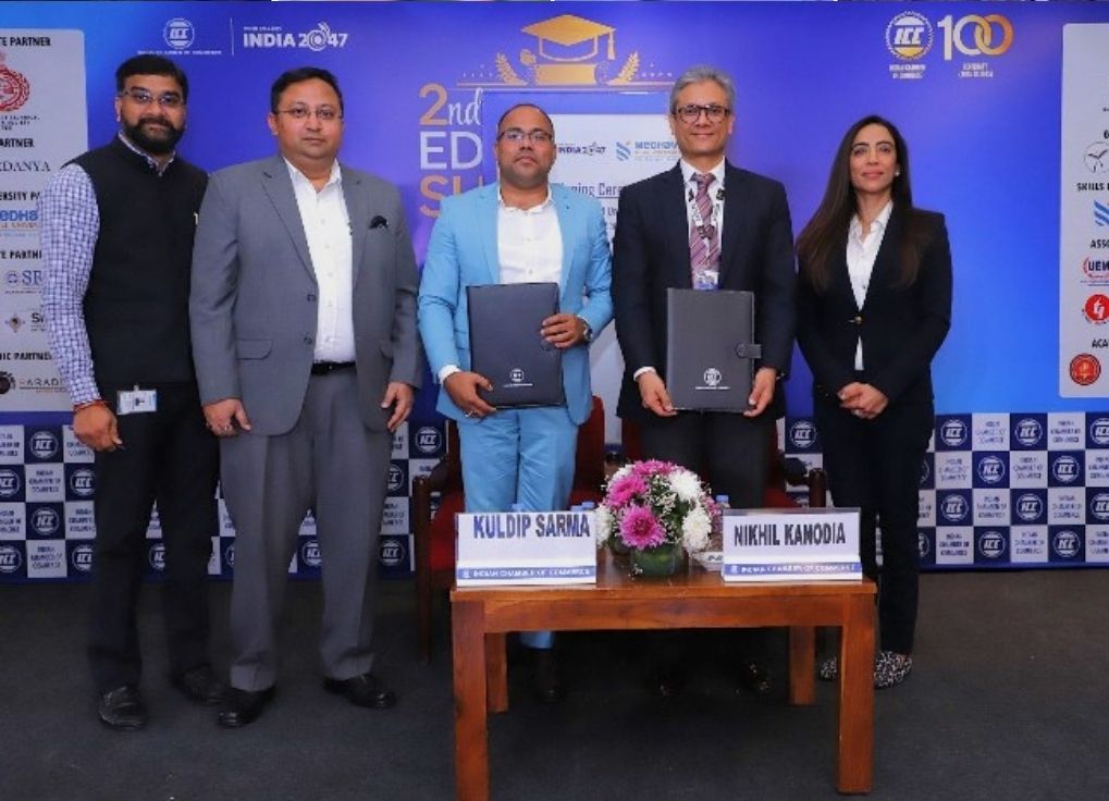 Medhavi Skills University Partners with Indian Chamber of Commerce to Boost Education, Entrepreneurship, and Skill Development