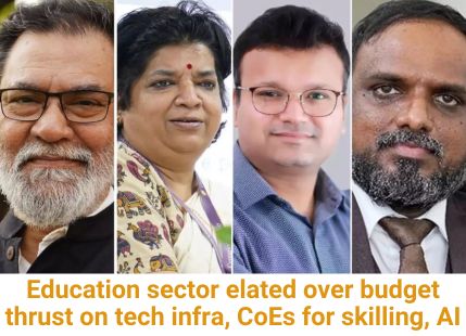 Education sector elated over budget thrust on tech infra, CoEs for skilling, AI