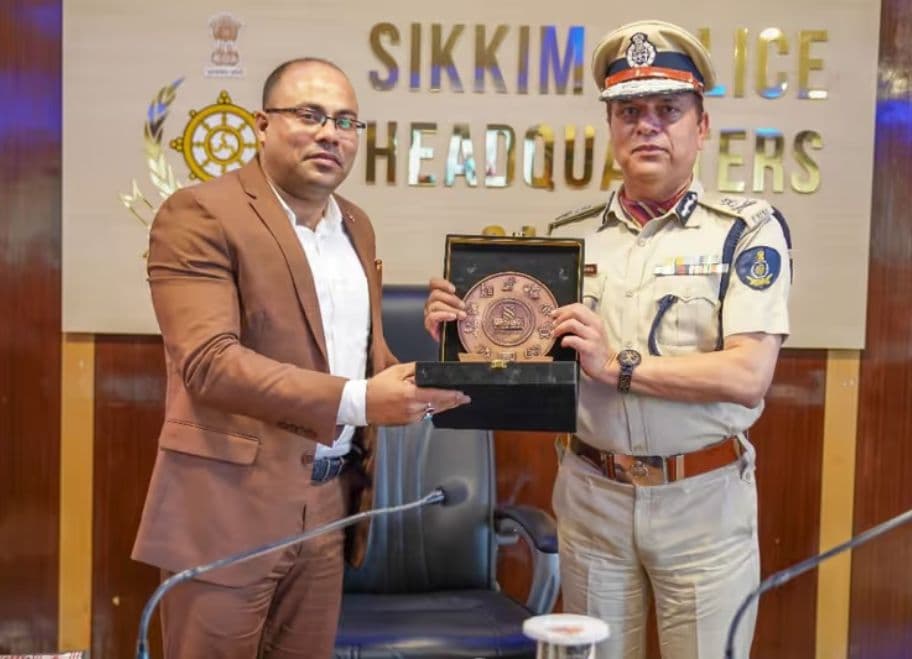 MoU between Medhavi Skills University and Sikkim Police