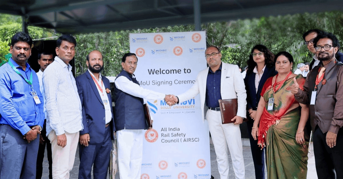 MoU with All India Rail Safety Council