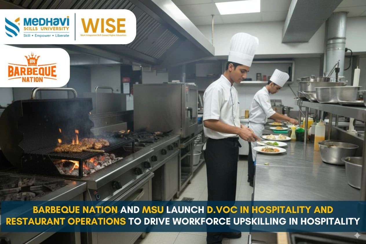 Barbeque Nation and MSU Launch D.Voc in Hospitality and Restaurant Operations to Drive Workforce Upskilling in Hospitality