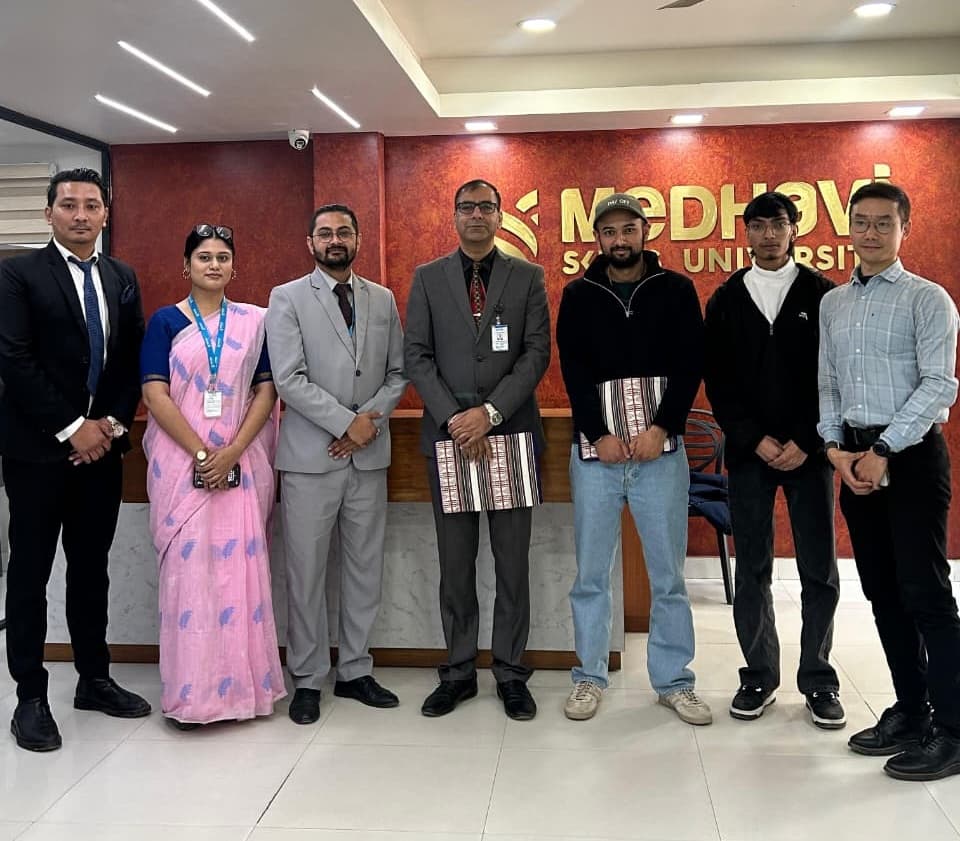 MoU signing between Medhavi Skill University and Spaced Revision